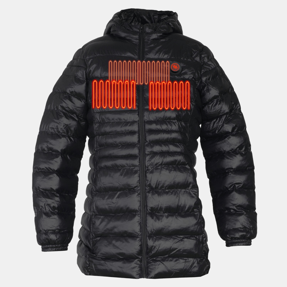 Glovii - Värmejacka Dam Svart, Värmejackor, från Glovii, hos Heat North