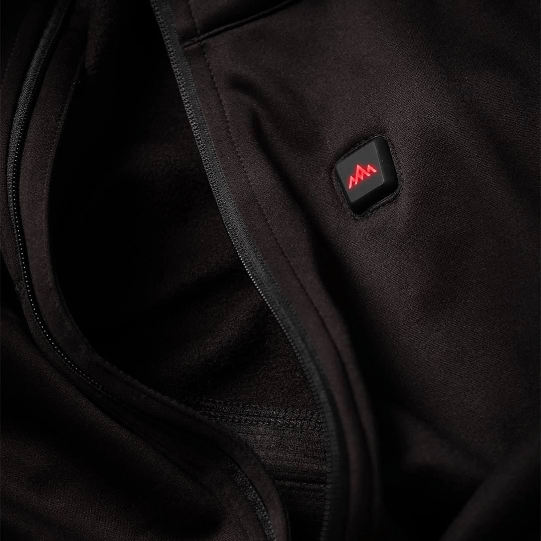 HeatX - Varmefleece Dame Svart