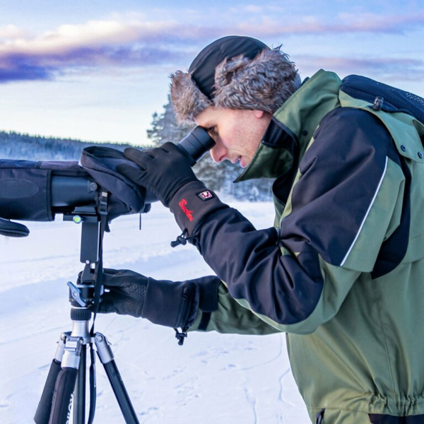 Bucken – Supertynne Varmehansker med batterier og USB-lading