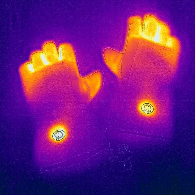 Glovii - Shearling Värmehandskar, Värmehandskar, från Glovii, hos Heat North