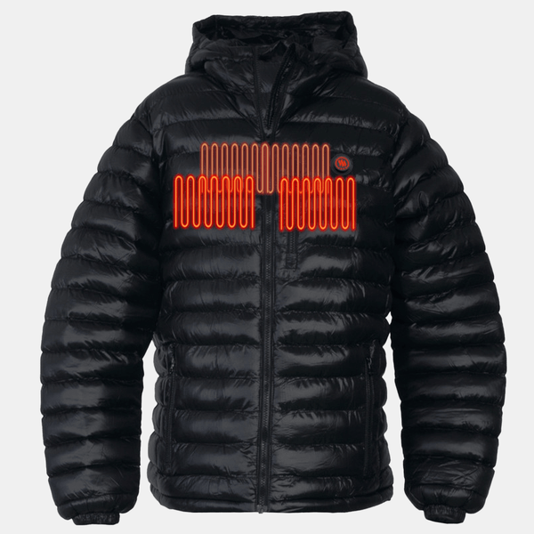 Glovii - Varmejakke Herre Svart