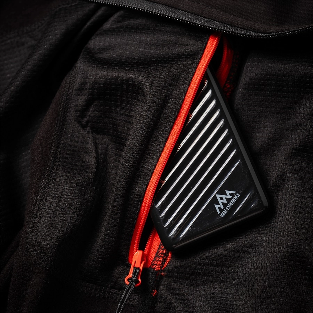 HeatX - Värmefleeceväst Herr Svart, , från Heat Experience, hos Heat North