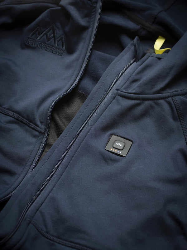 HeatX - Oppvarmet Anyday Zipfleece Dame Navy/Blå