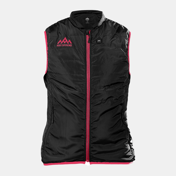 HeatX - Varmevest Everyday Dame Rosa/Svart