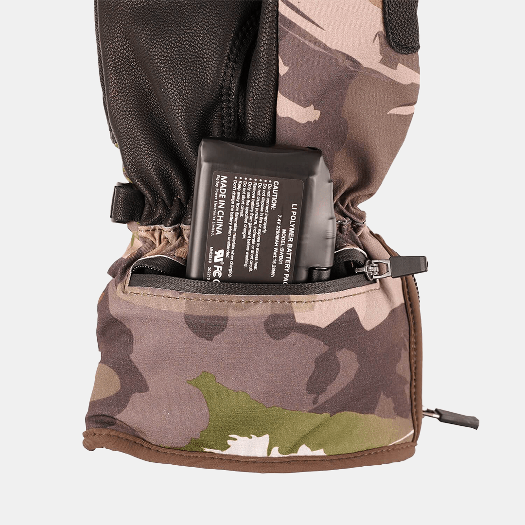 Savior Heat - Kamuflasje Varmehansker for Jakt