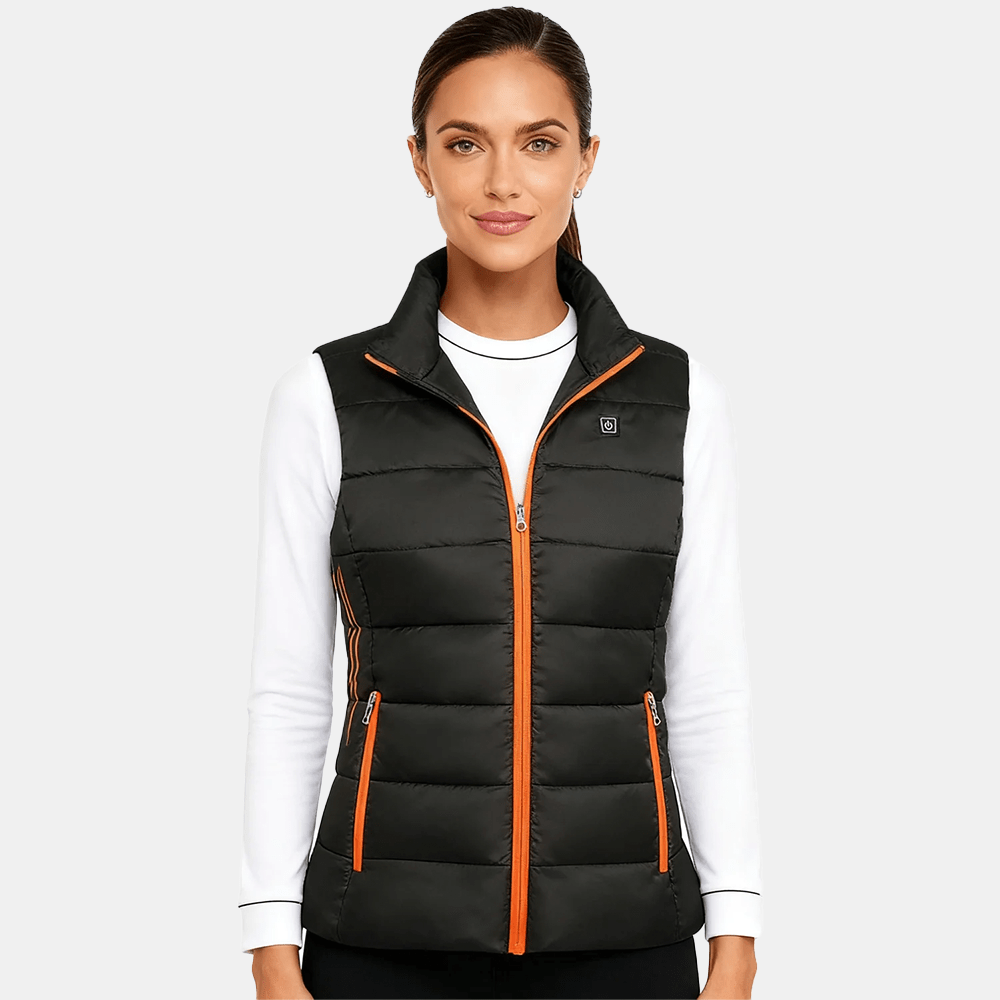 Savior Heat - Dam Värmeväst Slim Fit med uppladdningsbart batteri, Värmeväst, från Savior Heat, hos Heat North