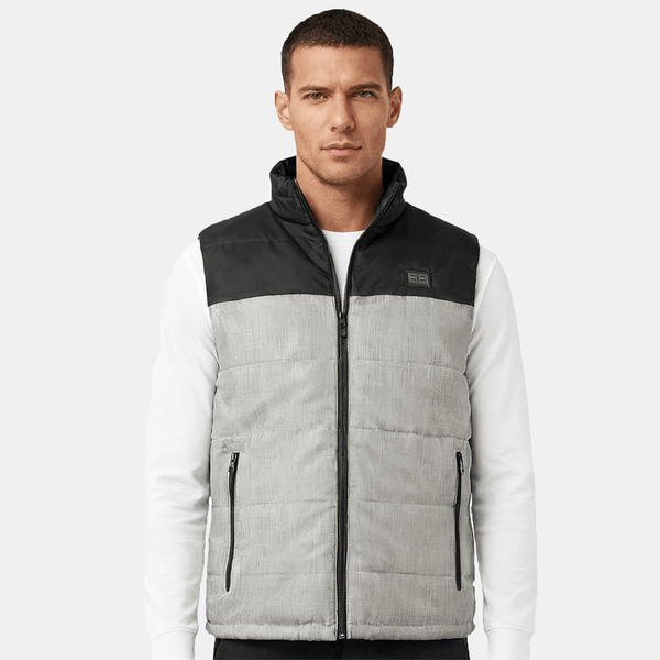 Savior Heat - Herre Varmevest med 4 varmezoner og smart dobbelkontroll