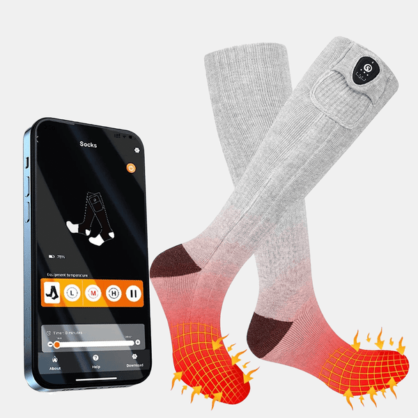 Savior Heat - Varmesokker med Bluetooth og app-styring