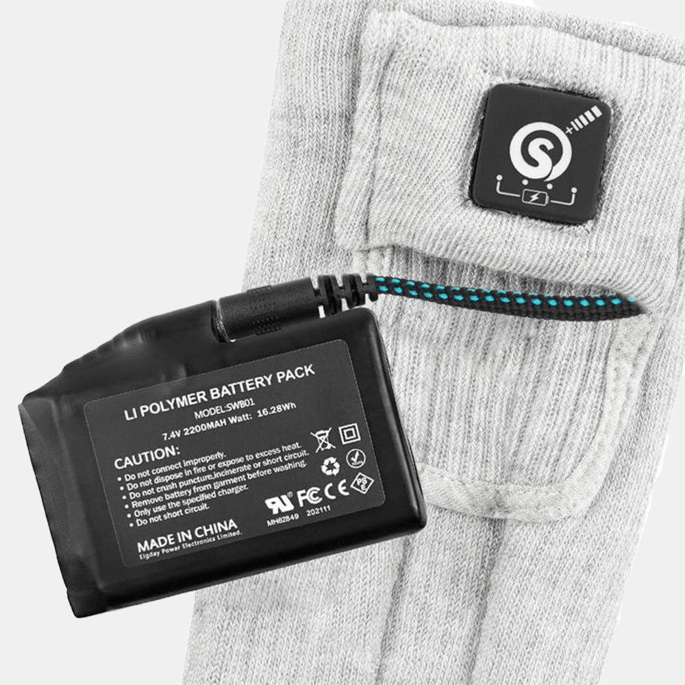 Savior Heat - Värmestrumpor Unisex med Batteri, Värmestrumpor, från Savior Heat, hos Heat North